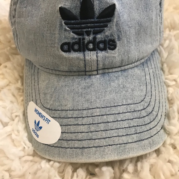 NWT Adidas Denim Hat - Picture 2 of 7